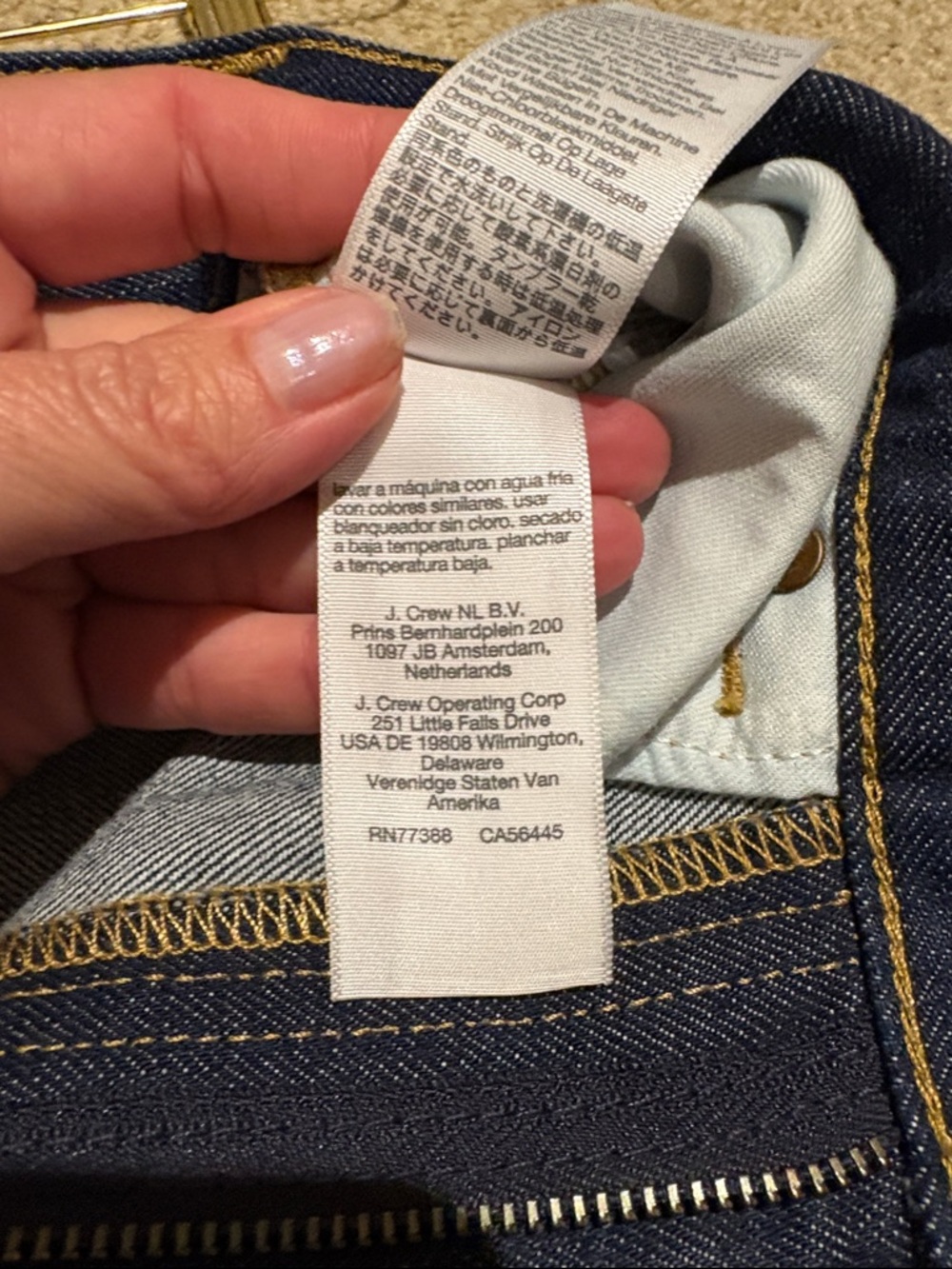 NWT Madewell Balloon Jean dark wash - Picture 5 of 9